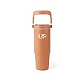 Termofľaša z RCS recyklovanej nerezovej ocele 880ml, oranžová