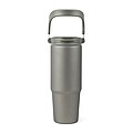 Termofľaša z RCS recyklovanej nerezovej ocele 880ml, sivá