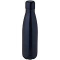 Termofľaša z recyklovanej nehrdzavejúcej ocele, 500ml, námornícka modrá
