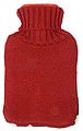 Termofor v pletenom obale, objem 750 ml, červená