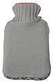 Termofor v pletenom obale, objem 750 ml, sivá