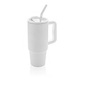 Termohrnček 900 ml z RCS recyklovanej nehrdzavejúcej ocele, biela