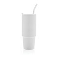 Termohrnček 900 ml z RCS recyklovanej nehrdzavejúcej ocele, biela
