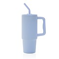 Termohrnček 900 ml z RCS recyklovanej nerezovej ocele, svetlomodrá