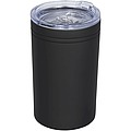 Termohrnček a termoska Pika 330 ml s vákuovou izoláciou, čierna