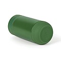 Termohrnček s push uzáverom z RCS recyklovanej nehrdzavejúcej ocele 350 ml, kaki