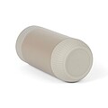 Termohrnček s push uzáverom z RCS recyklovanej nehrdzavejúcej ocele 350 ml, sivá