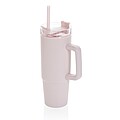 Termohrnček s rúčkou 750 ml z RCS recyklovaného plastu, ružová