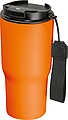 Termohrnček z nehrdzavejúcej ocele 550 ml, oranžový