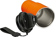 Termohrnček z nehrdzavejúcej ocele 550 ml, oranžový