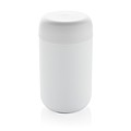 Termohrnček z recyklovanej ocele, 360 ml, biely