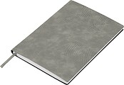 TERMOLI Zápisník A5, 200 linkovaných strán, sivá