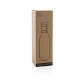Termoska 1,5 l v tvare plastovej fľaše, čierna