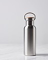 Termoska 500ml, s pútkom, strieborná
