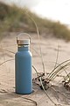Termoska 500ml, s pútkom, svetlomodrá