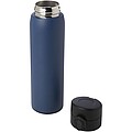 Termoska z recyklovanej nehrdzavejúcej ocele, 450 ml, modrá