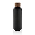 Termoska z recyklovanej ocele, objem 500 ml, čierna