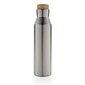 Termoska z recyklovanej ocele, objem 500 ml, strieborná