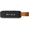 Textilný Bluetooth® reproduktor, tmavosivý