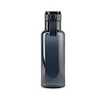 Transparentná fľaša na pitie 600 ml, z RPET, modrá