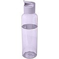 Transparentná fľaša na pitie, 650ml, svetlo fialová