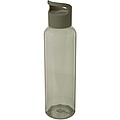 Transparentná fľaša na pitie, 650ml, vojenská zelená svetlá