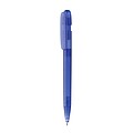 Transparentné pero z GRS recyklovaného ABS, modrá
