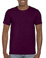 Tričko GILDAN SOFTSTYLE ADULT T-SHIRT 153g, červeno-hnedá, S