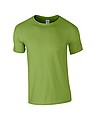 Tričko GILDAN SOFTSTYLE ADULT T-SHIRT 153g, jasne zelená, S