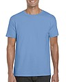 Tričko GILDAN SOFTSTYLE ADULT T-SHIRT 153g, jemne modrá, XL