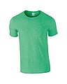 Tričko GILDAN SOFTSTYLE ADULT T-SHIRT 153g, jemne zelená, S