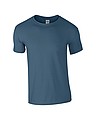 Tričko GILDAN SOFTSTYLE ADULT T-SHIRT 153g, modrosivá, S