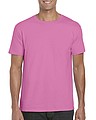 Tričko GILDAN SOFTSTYLE ADULT T-SHIRT 153g, ružová, XL