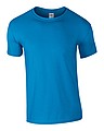 Tričko GILDAN SOFTSTYLE ADULT T-SHIRT 153g, svetlá kráľovská modrá, S