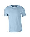 Tričko GILDAN SOFTSTYLE ADULT T-SHIRT 153g, svetlomodré, S