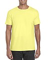 Tričko GILDAN SOFTSTYLE ADULT T-SHIRT 153g, svetložltá, S