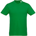 Tričko Heros s krátkym rukávom, unisex, stredne zelená, XXS