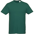 Tričko Heros s krátkym rukávom, unisex, tmavozelená, XXS
