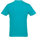 Tričko Heros s krátkym rukávom, unisex, tyrkysová, XXS