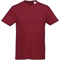 Tričko Heros s krátkym rukávom, unisex, vínová, S