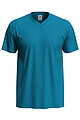 Tričko STEDMAN CLASSIC V-NECK tyrkysová XXL
