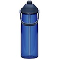 Tritanová fľaša na vodu s výklopnou slamkou 750ml, kráľovská modrá