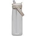 Tritanová fľaša na vodu s výklopnou slamkou 750ml, transparentná