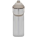 Tritanová fľaša na vodu s výklopnou slamkou 750ml, transparentná