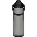 Tritanová fľaša na vodu so závitovým uzáverom 750ml, tmavo sivá