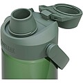 Tritanová fľaša na vodu so závitovým uzáverom 750ml, vojenská svetlo zelená
