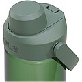 Tritanová fľaša na vodu so závitovým uzáverom 750ml, vojenská svetlo zelená
