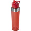 Tritanová fľaša s viečkom s hubicou 650ml, červená
