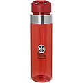 Tritanová fľaša s viečkom s hubicou 650ml, červená