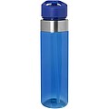 Tritanová fľaša s viečkom s hubicou 650ml, modrá